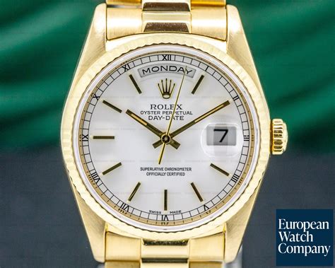 rolex 18238 history|Rolex day date president 18238.